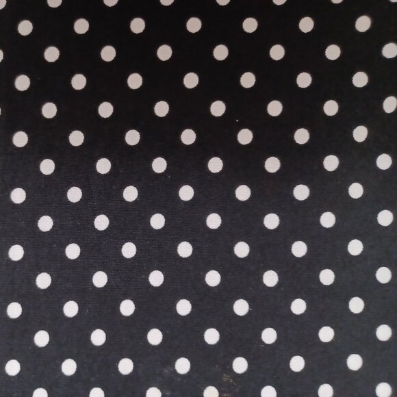 Women's Tommy Hilfiger Black & White Poka Dot Sleeveless Blouse Size Medium - Picture 4 of 9